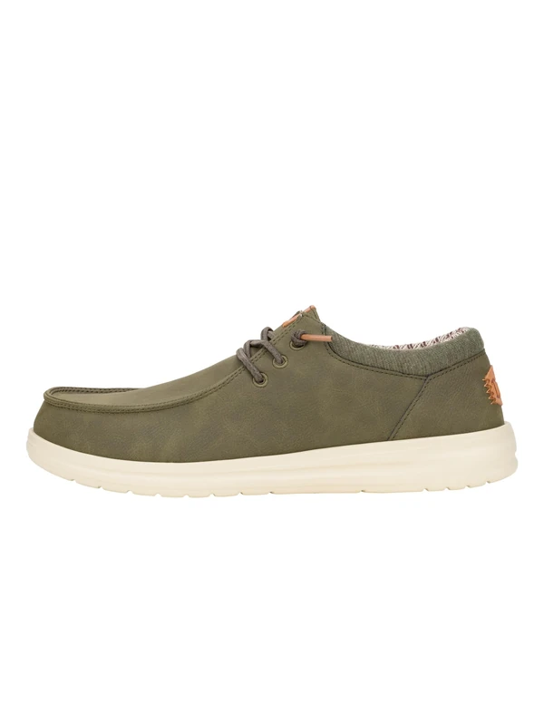 HEYDUDE Men Paul Classic Olive Moccasin 44 EU