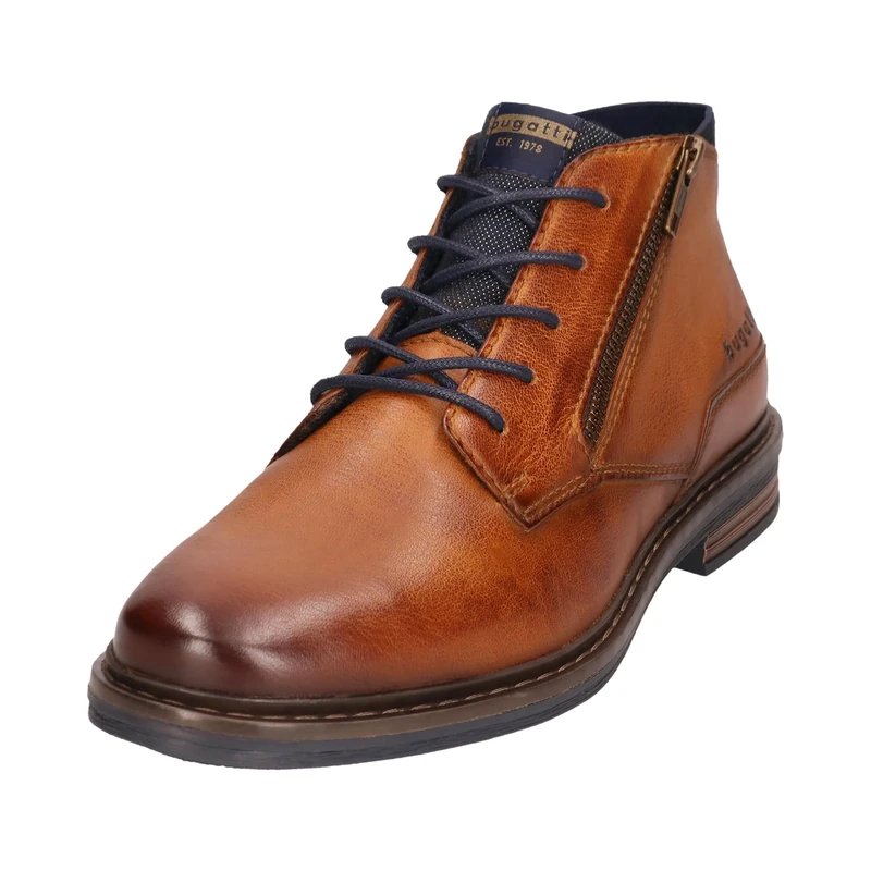 bugatti Men's Chelsea Boots, Men's Ankle Boots, Interchangeable Footbed, Cognac, 6 UK - Image 1