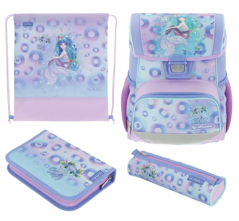Herlitz Loop Plus Mystic Mermaid School Bag, standard size