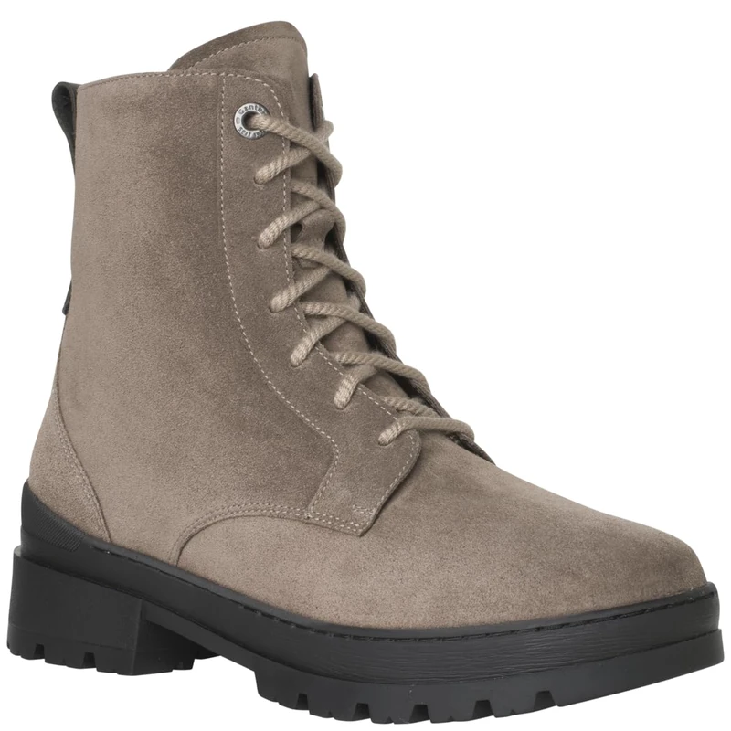 Ganter Women's Gela-g Mid Calf Boot, Dark Taupe, 7.5 UK