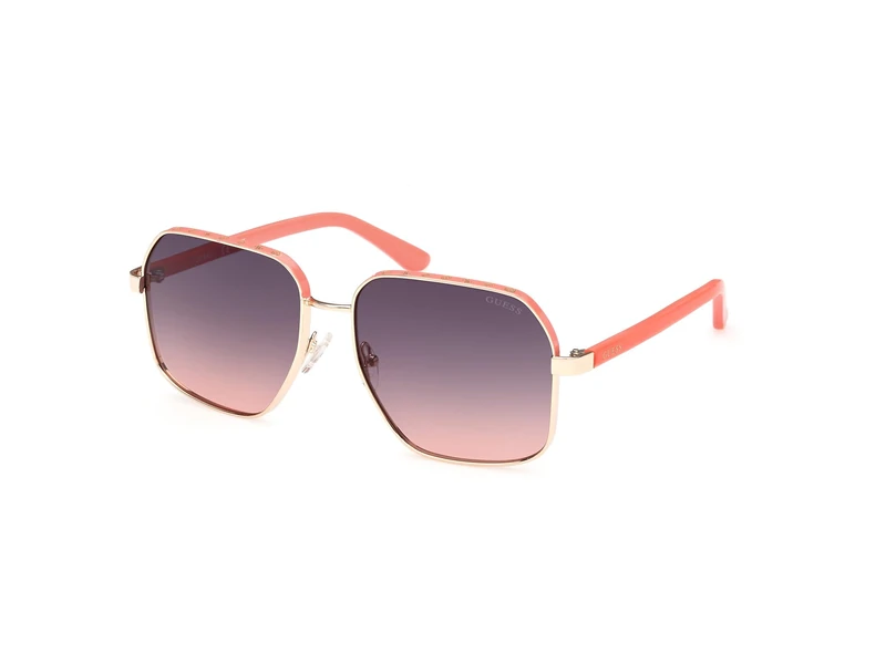 GUESS Unisex Sunglasses, Pink/Other, 58