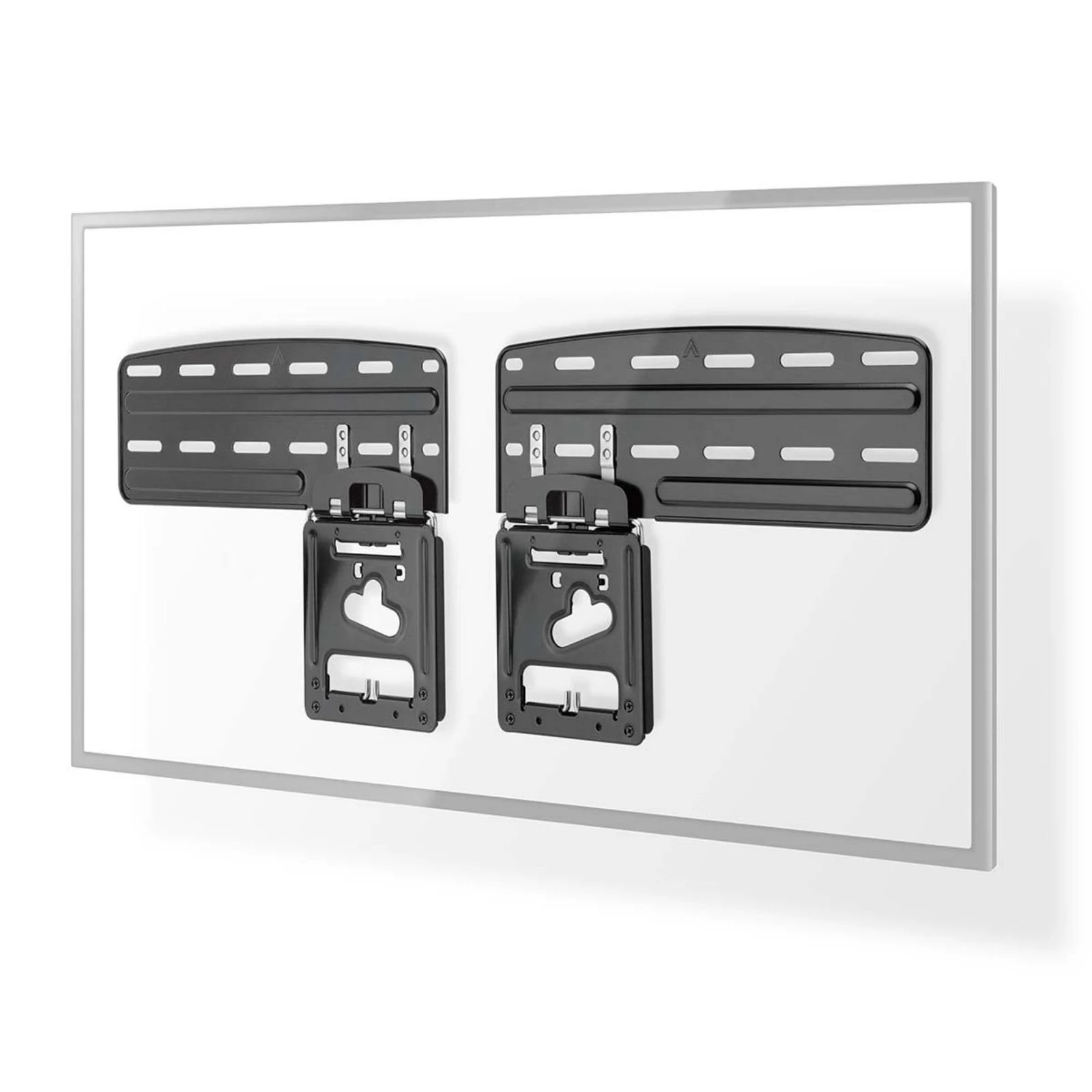 Nedis Micro-Gap Fixed TV Wall Mount for Samsung 43-85" Neo QLED, QLED (Excl. Q80A) and Crystal UHD TVs up to 60kg - Ultra Slim 7.5mm