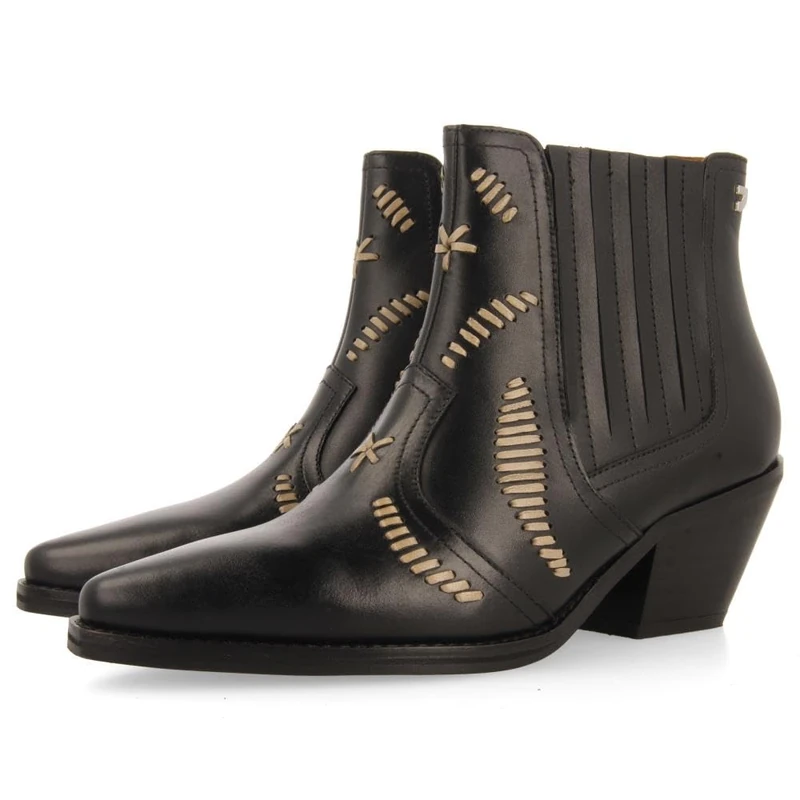 GIOSEPPO SIKLOS, Women's Boots, Off-White, 39 EU, ivory white, 7 UK