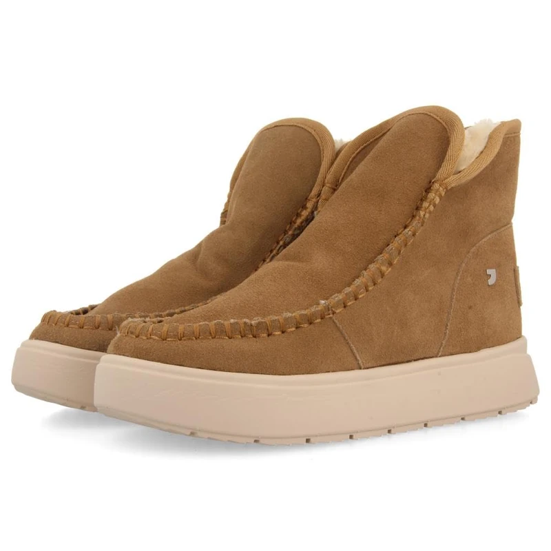 GIOSEPPO Women's Vecses Oxford Boot, Taupe, 8.5 UK - Image 1