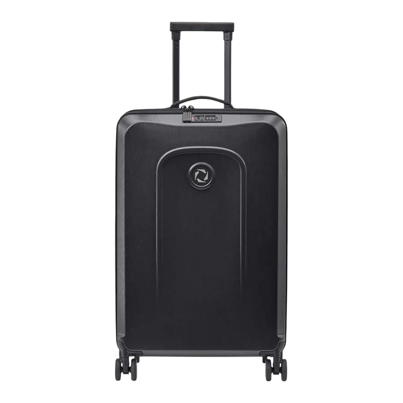 Senz Foldaway by Check in Trolley Pure Black One Size Unisex, Pure Black, One Size, Casual