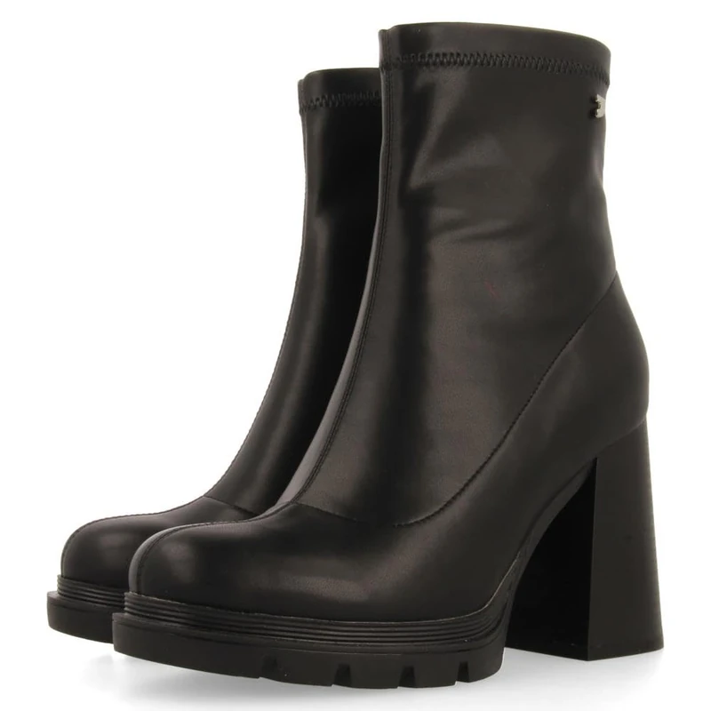 GIOSEPPO Women's kenderes Oxford Boot, Black/White, 6 UK