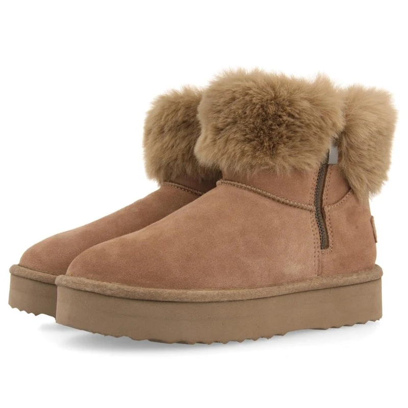 GIOSEPPO Mendon, Women's Boots, Taupe, 36 EU, Taupe, 4 UK