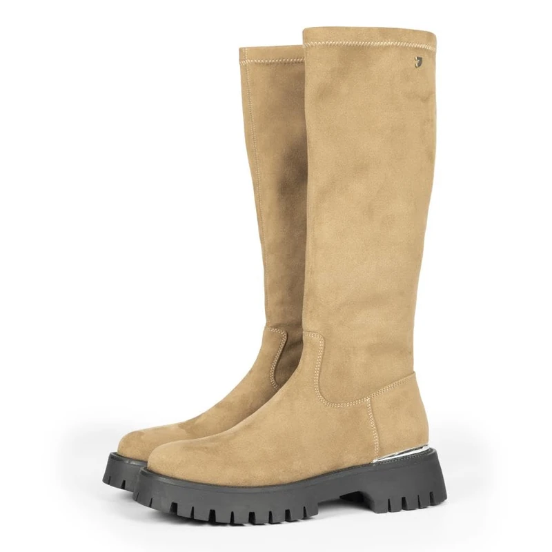 GIOSEPPO ENYING, Women's Boots, Taupe, 40 EU, Taupe, 8 UK