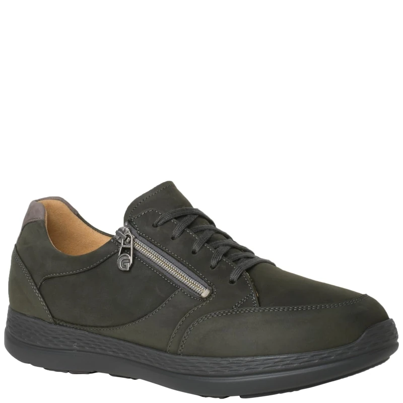 Ganter Men Karl-Ludwig-k/l Sneaker, Dark Olive, 47.5 EU XX-Weit