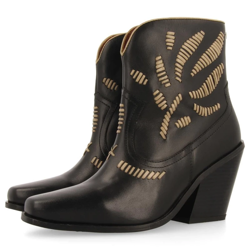 GIOSEPPO Women's Rajec Oxford Boot, Off White, 7 UK