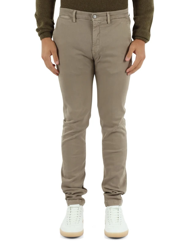 Replay Zeumar M9627 Hyperchino Xlite Trousers - Sand 30W/30L