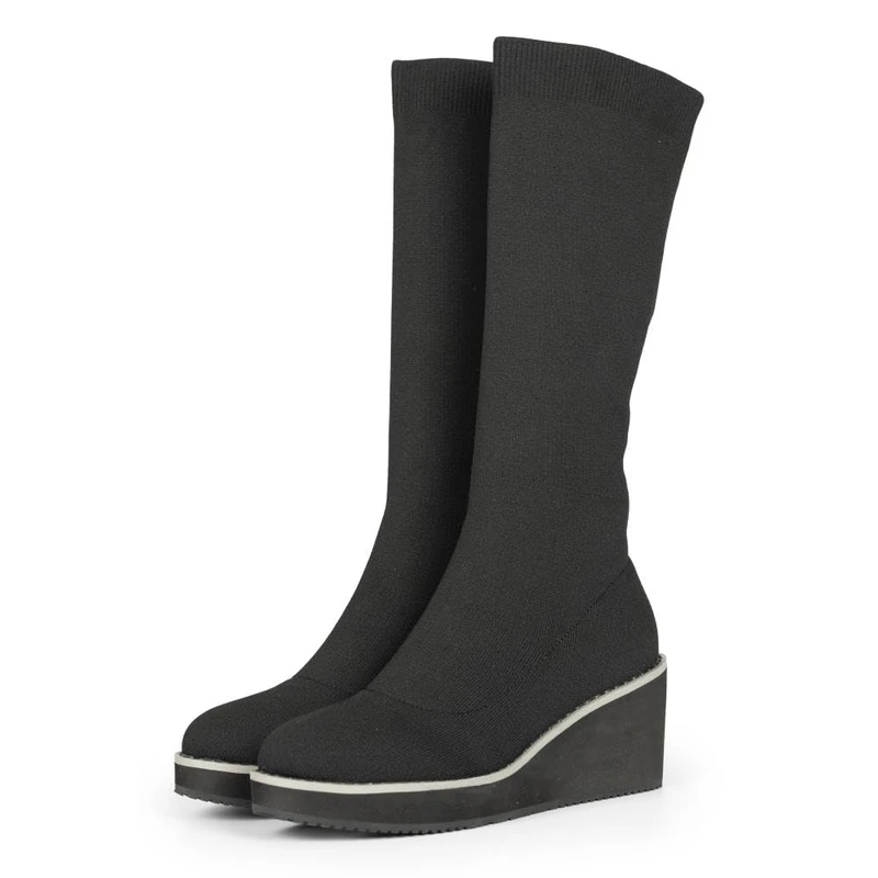 GIOSEPPO Women's Perinton Oxford Boots, black, 8.5 UK - Image 1