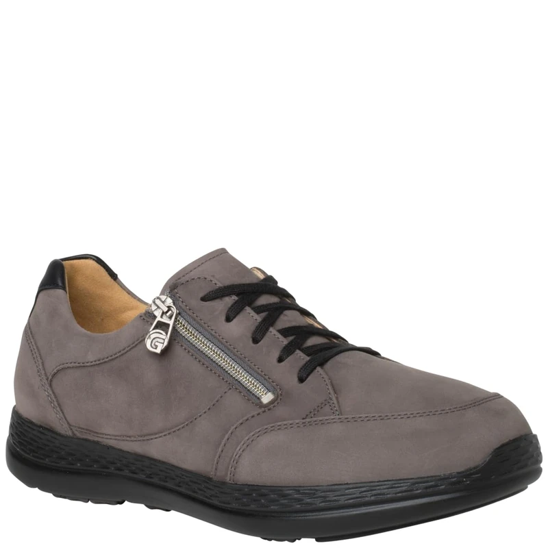 Ganter Men Karl-Ludwig-k/l Sneaker, ash, 41 EU XX-Weit