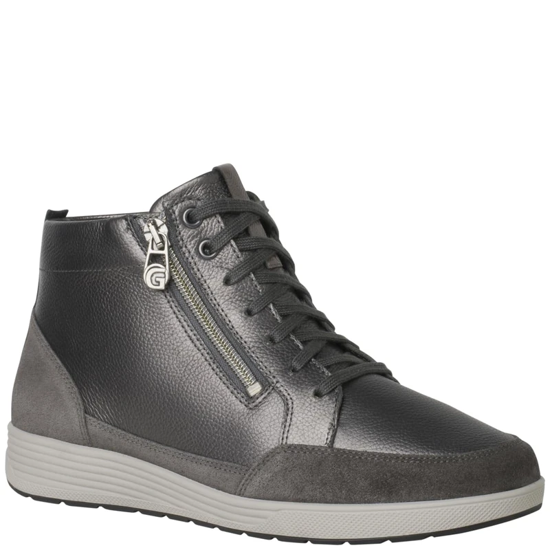 Ganter Women Klara-k Ankle Boot, Anthracite, 42 EU X-Weit