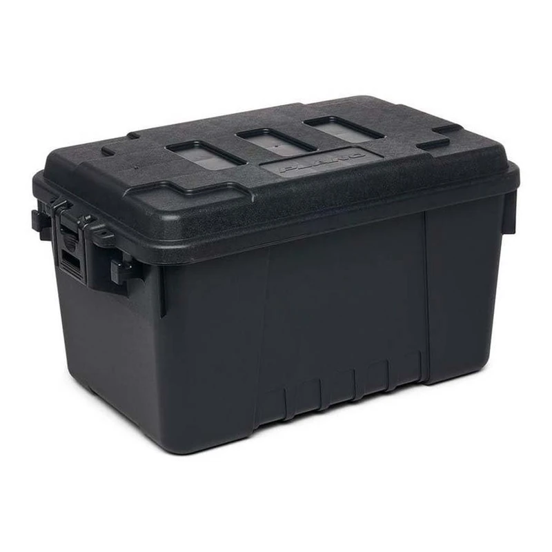 PLANO Sportsman's Trunk - Small 53ltr,Smoke White, Military-Grade Storage Box with Lid, Heavy Duty, Large, Camping & Army Storage Trunks, Perfect for Hunting, Paintball, Airsoft or Home Storage