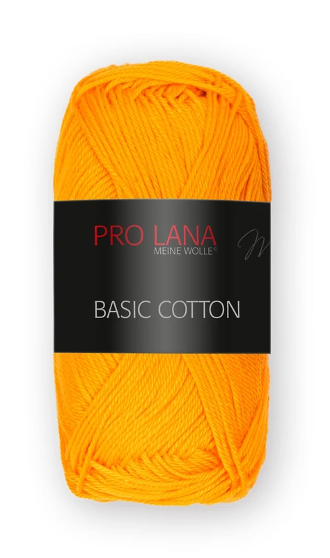 Pro Lana Basic Cotton Approx. 125 m 50 g (0124 - Corn Yellow)