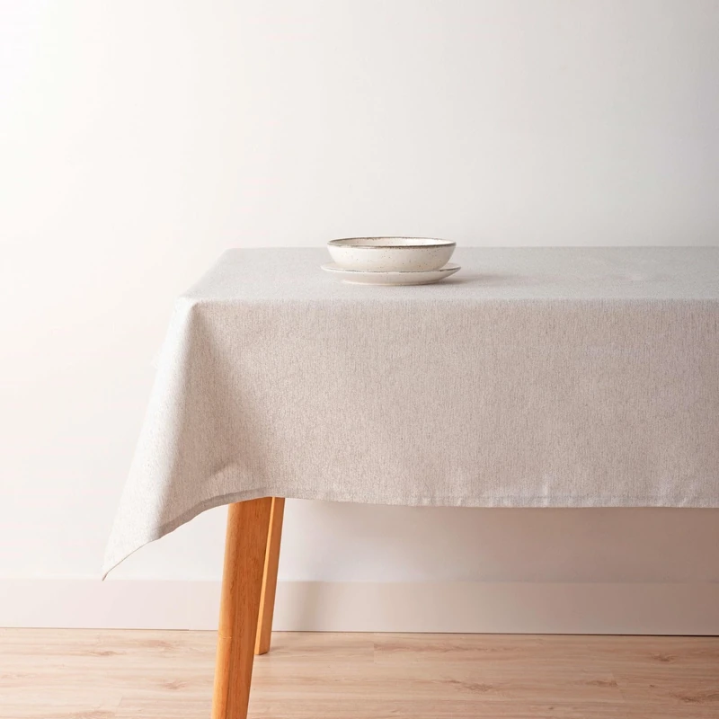 BELUM | Stain Resistant Jacquard Tablecloth Size 300 x 155 cm - Stain Resistant Extra Soft Touch Fabric Tablecloth - Fabric Tablecloth 70% Cotton - 30% Polyester Model 000-068 - Image 1