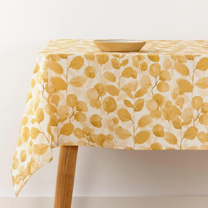 BELUM | Stain Resistant Tablecloth Size 250 x 140 cm - Extra Soft Touch Tablecloth Colour Multicolor - Tablecloth 100% Made in Spain Fabric 100% Organic Cotton - Tablecloth Model 0120-378