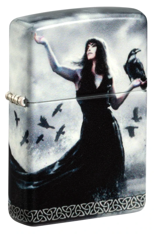 Zippo Windproof Lighter, Mazzi Design – 540°, Colour Image – Refillable, Reusable, Windproof Design – Comes in Gift Box – Made in the USA