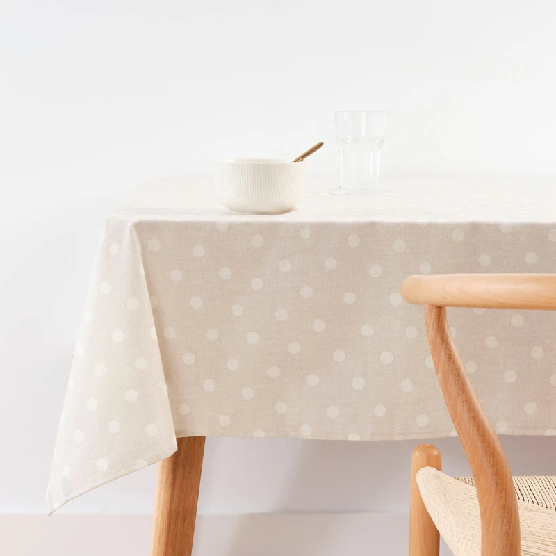 BELUM | Stain Resistant Tablecloth Size 240 x 155 cm - Extra Soft Touch Tablecloth Colour Multicolor - Tablecloth 100% Made in Spain Fabric 100% Organic Cotton - Tablecloth Model 0120-175