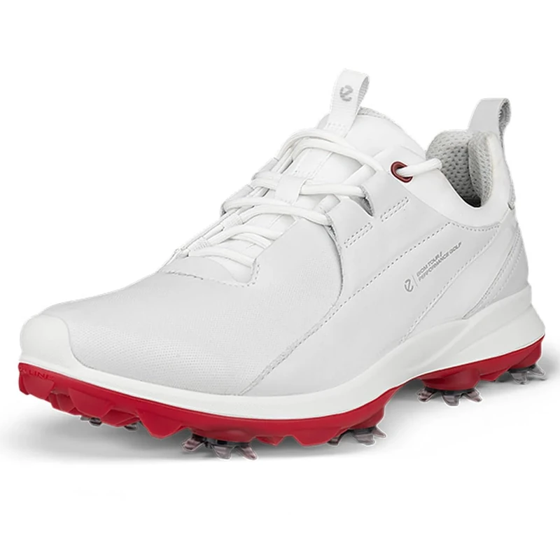 ECCO Womens Biom Tour Lace Golf Shoes - White - UK 5-5.5