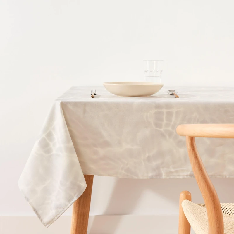 BELUM | Stain Resistant Tablecloth Size 250 x 140 cm - Extra Soft Touch Tablecloth Colour Multicolor - Tablecloth 100% Made in Spain Fabric 100% Organic Cotton - Tablecloth Model F022