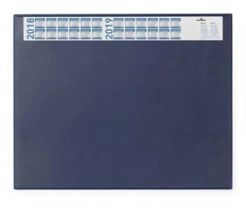 DURABLE Schreibunterlage 650x520mm mit Jahreskalender und transp, Abdeckung 5 ST 720407 Brand