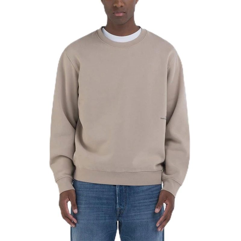 Replay Men's M6939 Sweatshirt, 803 Light Taupe, XXL