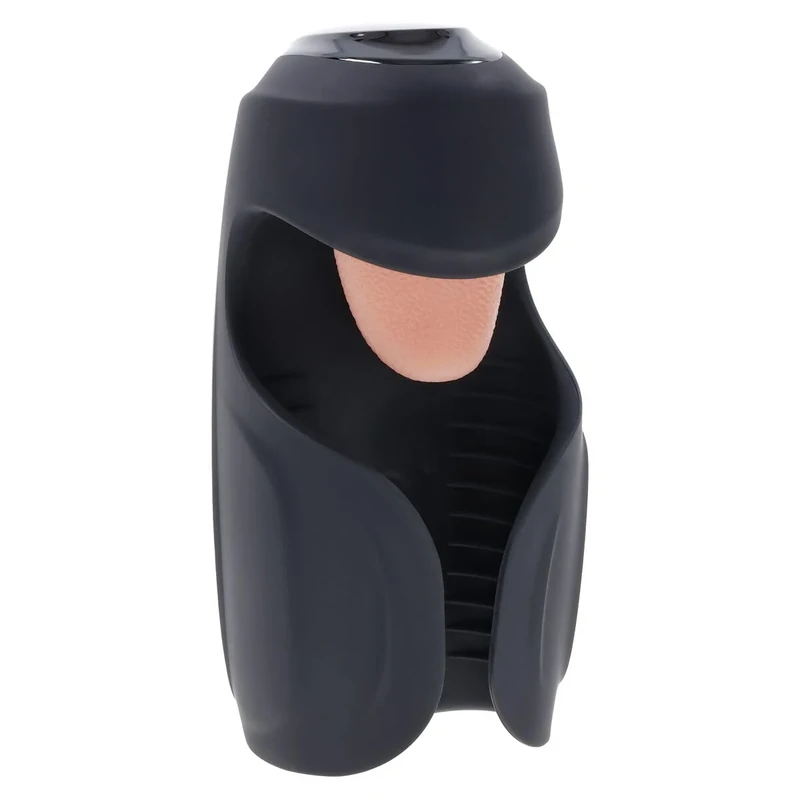 Zero Tolerance Lick The Tip Masturbator Black 14.6 cm