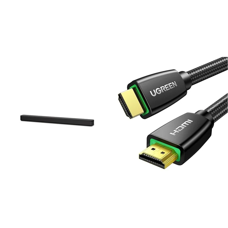 Sony HT-SF150 2ch Single Soundbar with Bluetooth and S-Force Front Surround - Black & UGREEN HDMI Cable 4K@60Hz 2K 1440P@144Hz HDMI 2.0 ARC Lead Male to Male 18Gbps High Speed Ultra HD