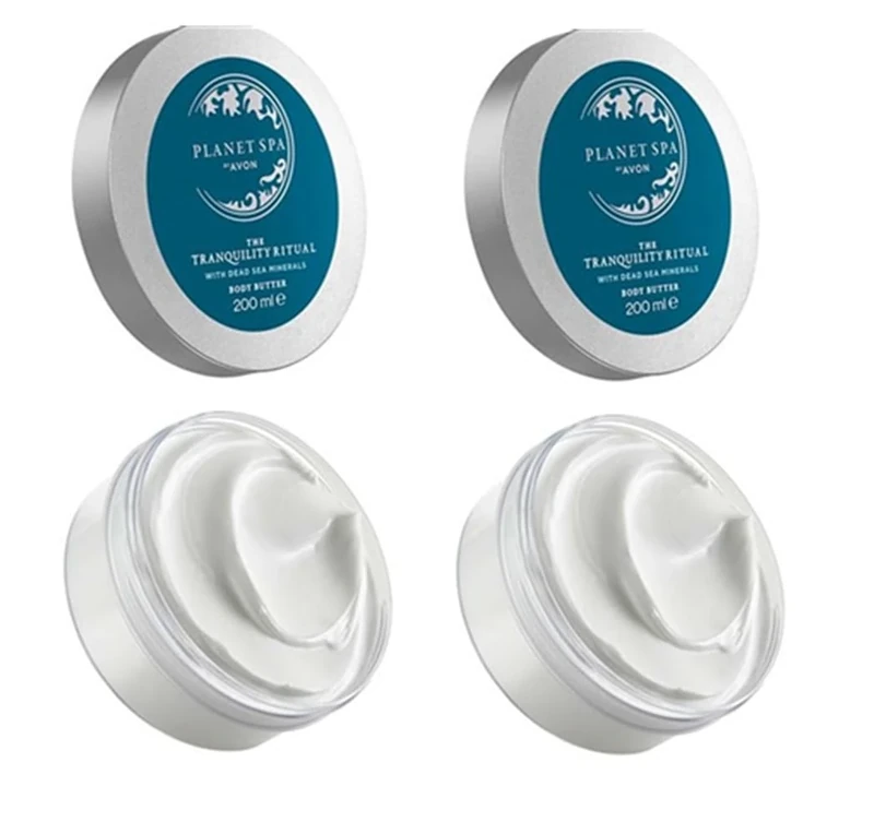 Pack of 2 Planet Spa the Tranquillity Ritual Body Butter with Dead Sea Minerals -2 x 200ml by Avon