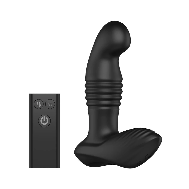 Nexus- Thrust Remote Control Thrusting Prostate Massager- Black