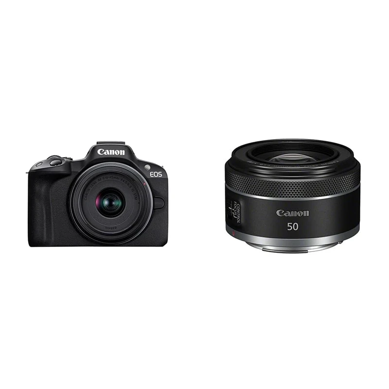 Canon R50 + RF 50mm F1.8 Macro Kit
