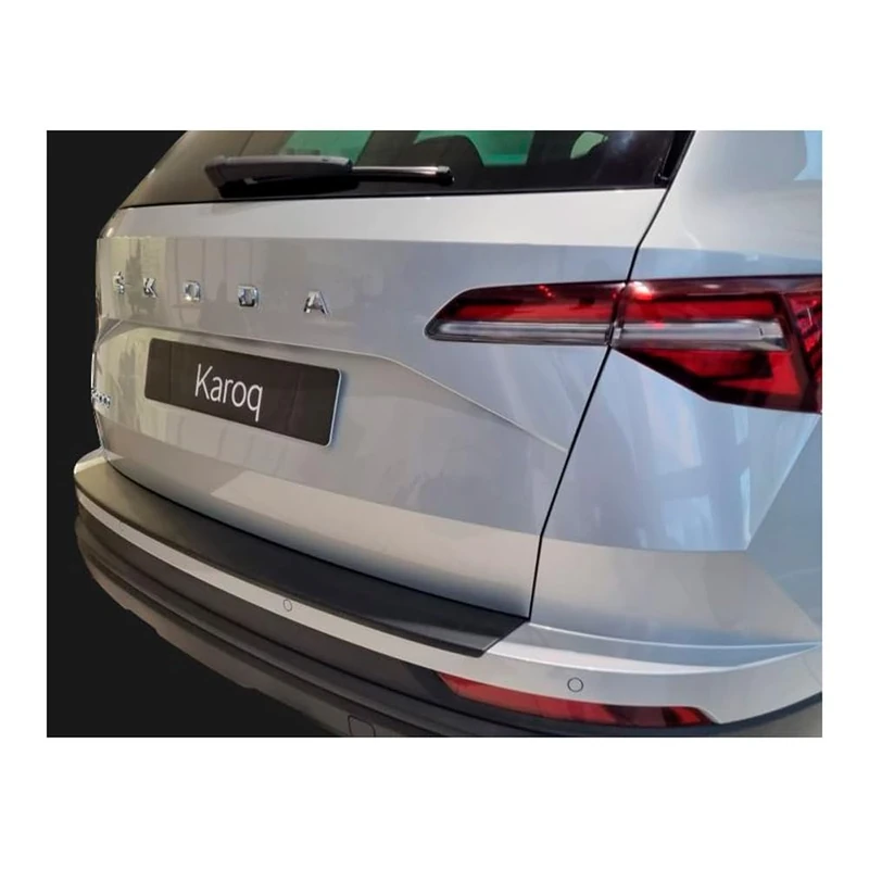 RGM ABS Rear bumper protector compatible with Skoda Karoq FL 2022- Black