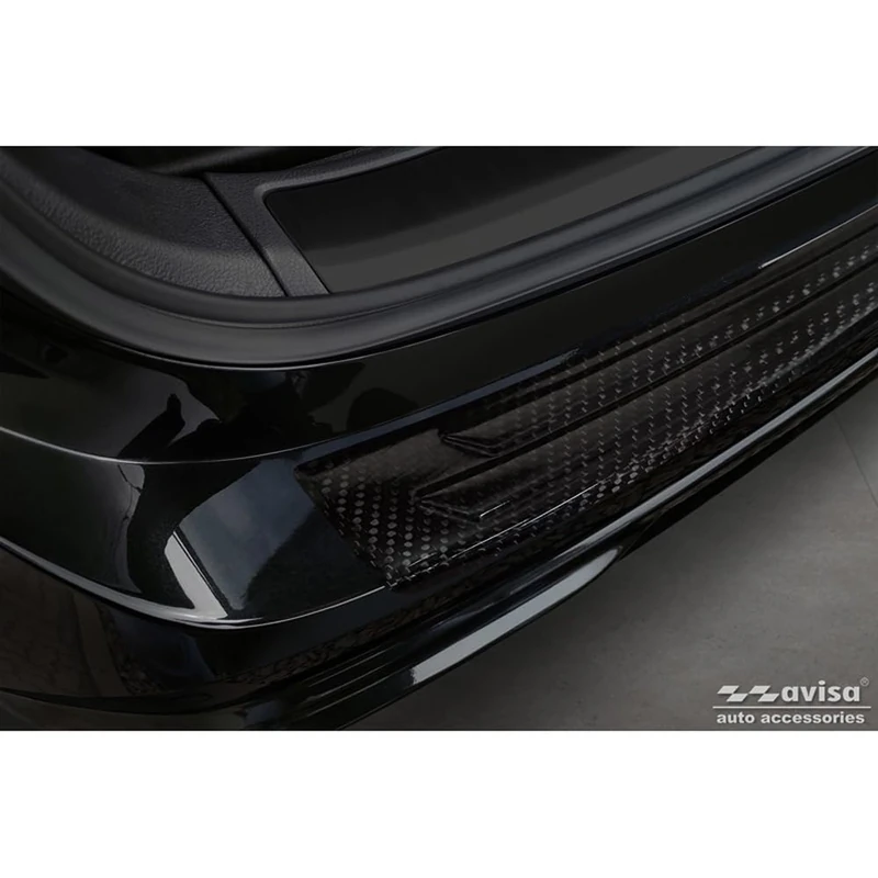 Avisa Real 3D Carbon Rear bumper protector compatible with Lexus RX V (AL3) 2022-