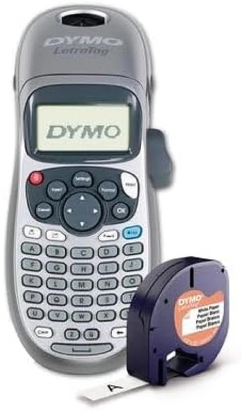 DYMO LetraTag LT-100H Beschriftungsgerät – Silver Edition INKL, Battery (2174577) Brand - Image 1
