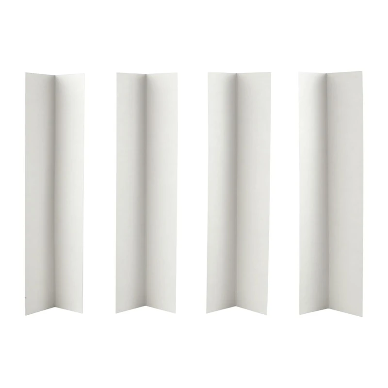 Culpitt 12" Cake Box Extension Corner Cake Cards, Pack of 100, White, Easily Protect Tall Celebration Cakes and Wedding Cakes - Extensions For 25 Boxes