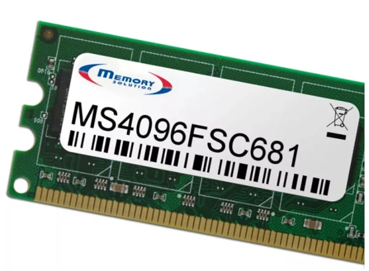 Memorysolution Memory Solution MS4096FSC681 Speichermodul 4GB (MS4096FSC681) Brand