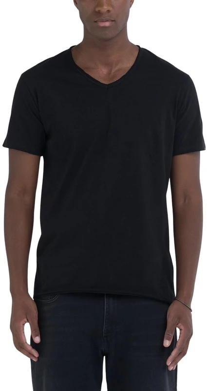 Replay Men's M3591a T-Shirt, 098 Black, L - Image 1