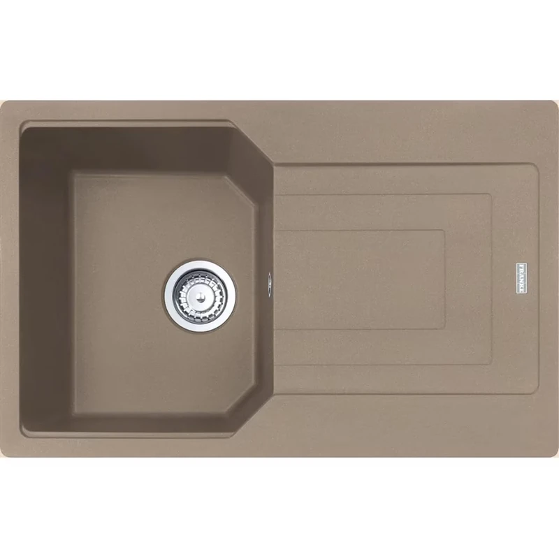 Kitchen Sink Made of Granite (Fragranite) with a Single Bowl from Franke Urban UBG 611-78 - Cappuccino - 114.0685.252
