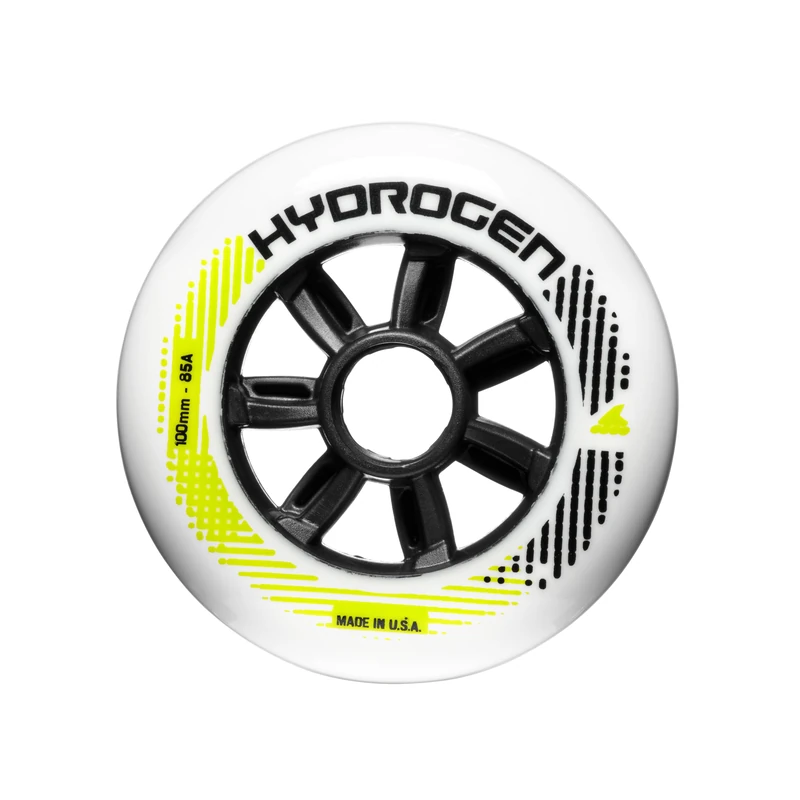 Rollerblade Hydrogen 100mm/85a 8er Pack Rollenset 2024 White