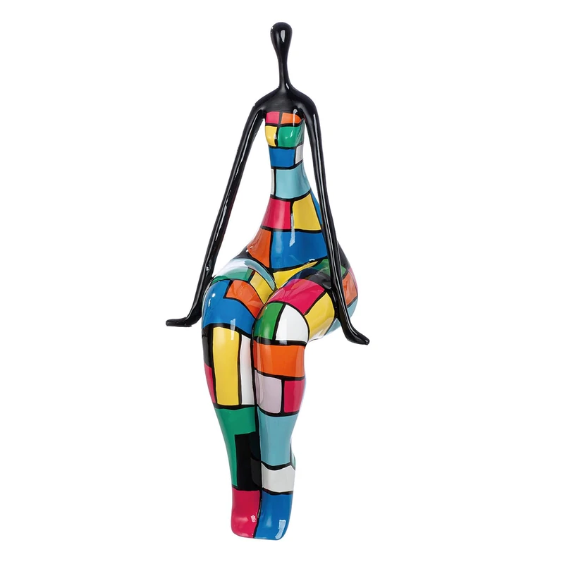 GILDE Decorative Figurine, Resin, Colourful, Höhe 74 cm