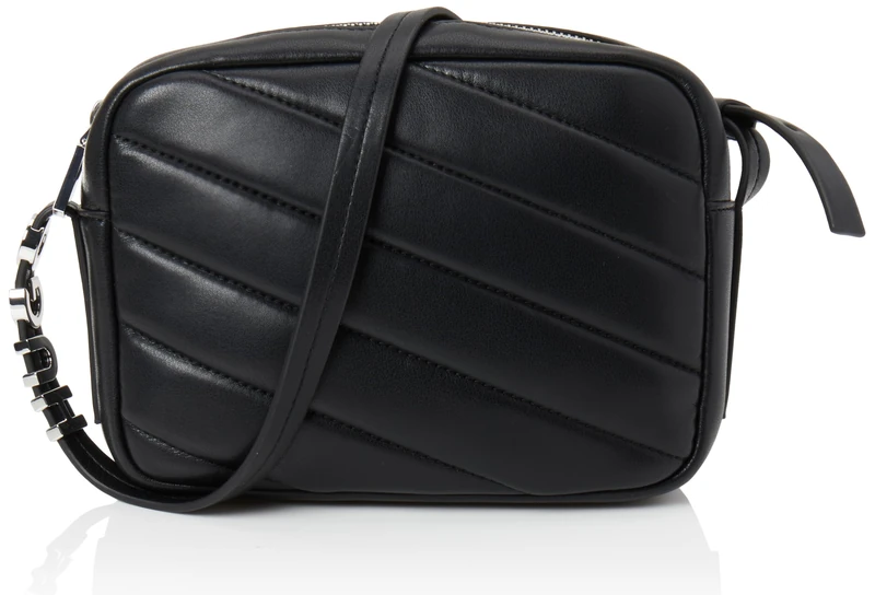 HUGO Women's Mel Crossbody-Quilt, Black1, ONESI