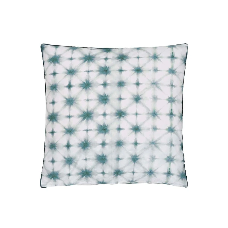 Designers Guild Printed Cotton Percale Karaoshi Celadon Pillowcase 65 x 65 cm