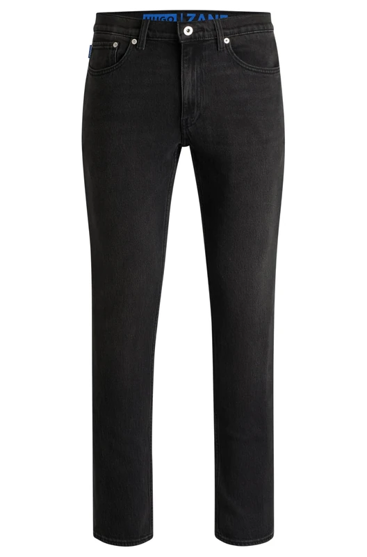 HUGO Men's Zane Jeans, Dark Grey21, 35W/ 34L