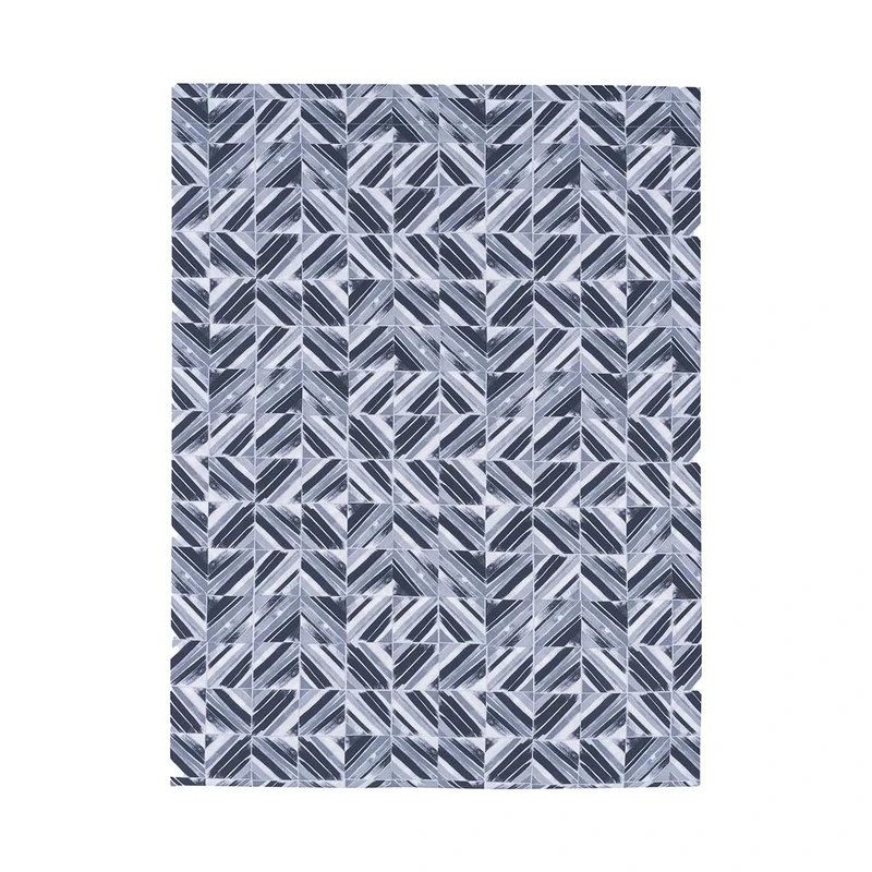 Printed Cotton Percale Flat Sheet, Reflections, 270 x 300 cm, Essix