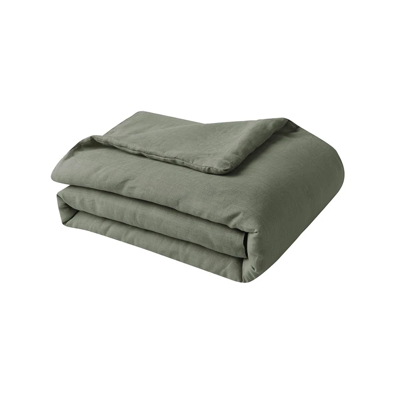 Essix Quilted linen blanket, Arty, 130 x 170 cm - Image 1