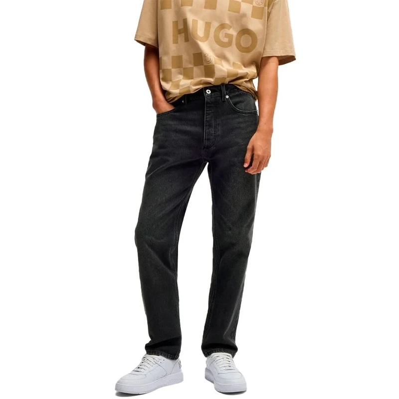 HUGO Men's Jonah Jeans, Dark Grey, 32W/ 36L