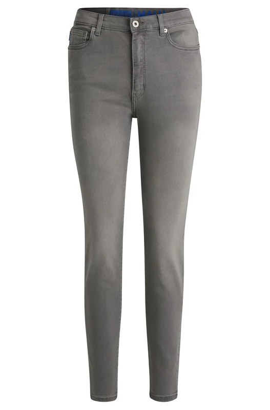 HUGO Women's Malu_B Jeans, Dark Grey26, 33W/ 34L
