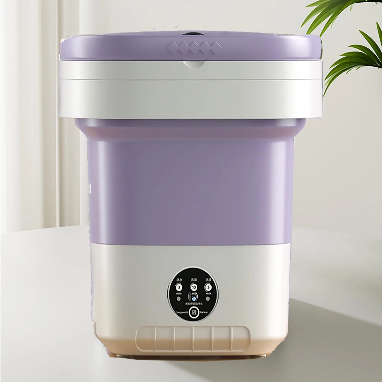 TEMU-SC 12L Portable washing machine and dryer, Mini washing machine, Small washing machine for Underwear, Sock, Baby Clothes, Travel, Camping, RV, Dorm, Home[Energy Class A]